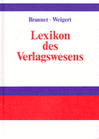 Lexikon des Verlagswesens
